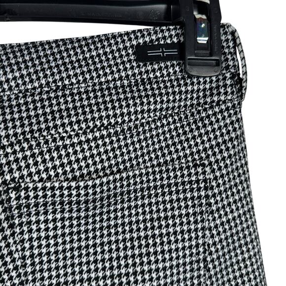 Liverpool SZ 4/27 Skinny Leg Pants Houndstooth Stretch Mid-Rise Zip-Fly Pockets - Picture 7 of 11